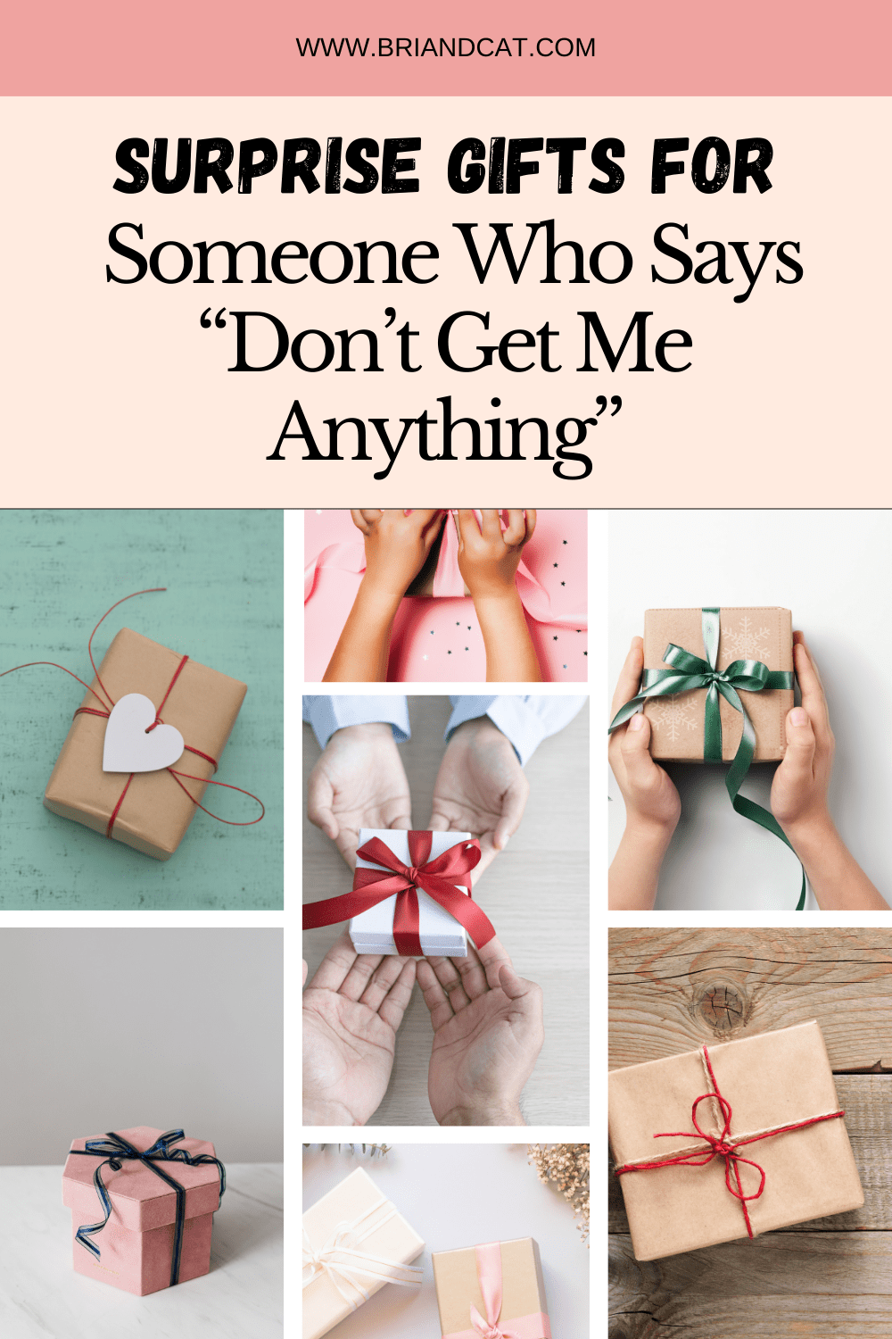 Clever Gifts for the ‘Don’t Get Me Anything’ Friend