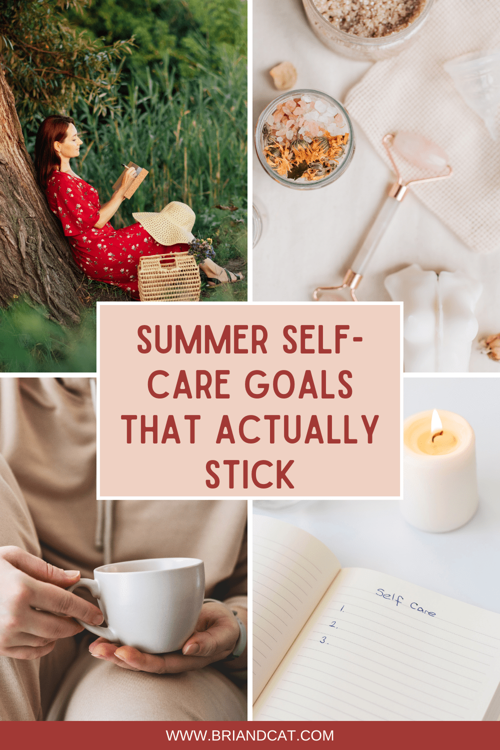 4 Summer Self Care Goals That Actually Stick