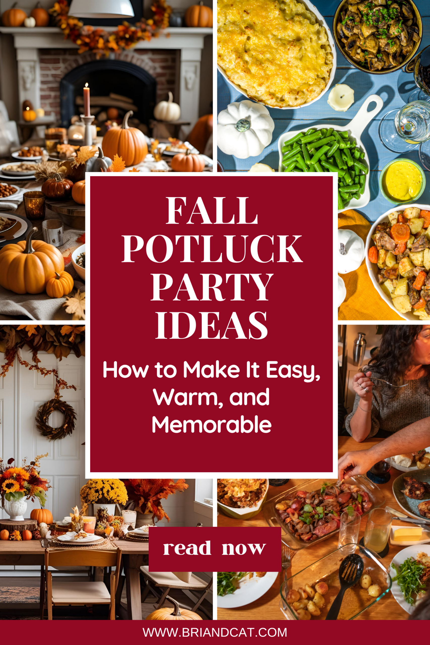 Fall Potluck Party Ideas: How to Make It Easy, Warm, and Memorable in 5 Steps