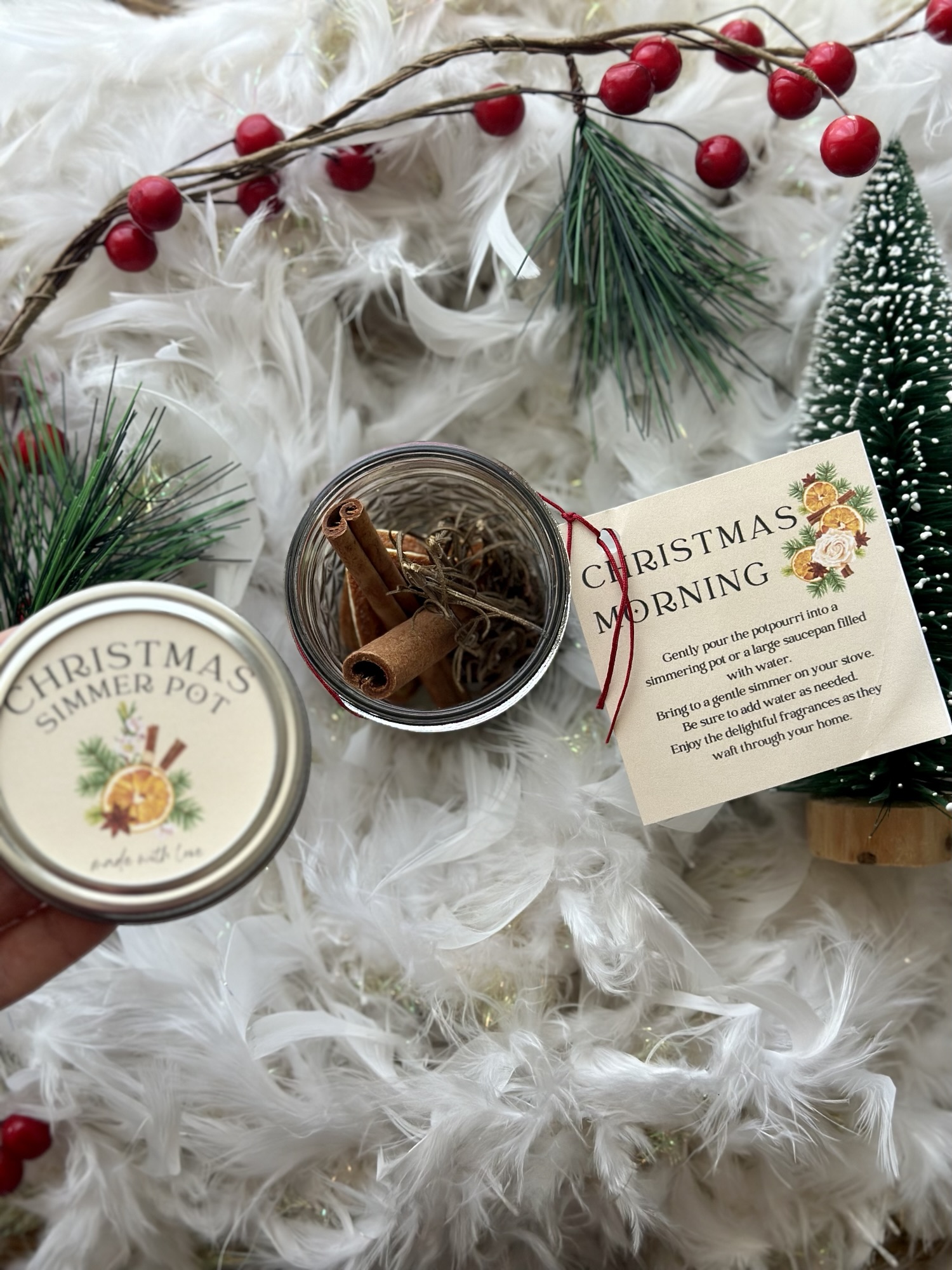 The Best Homemade Christmas Gift: 5 Ingredient Christmas Morning Simmer Pot Recipe