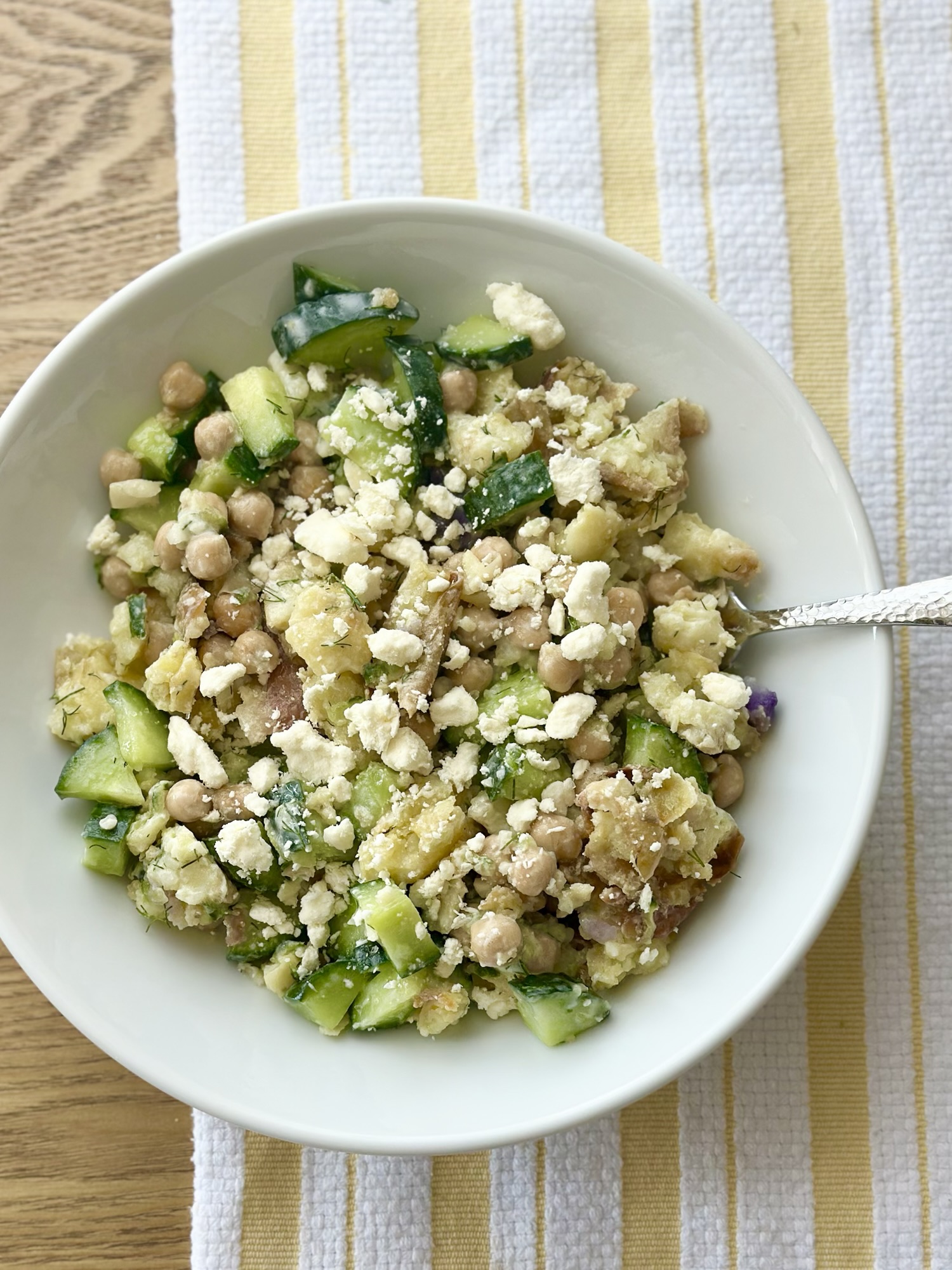 Delicious Crispy Smashed Potato Salad with 4 Ingredients