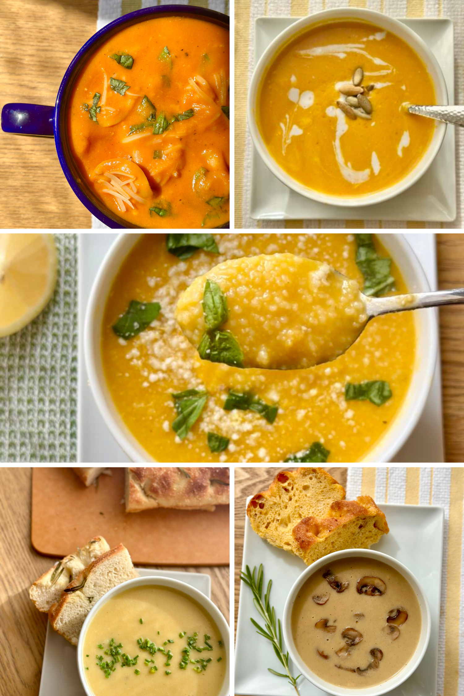 6 Cozy Vegetarian Soup Recipes to Make All Season Long