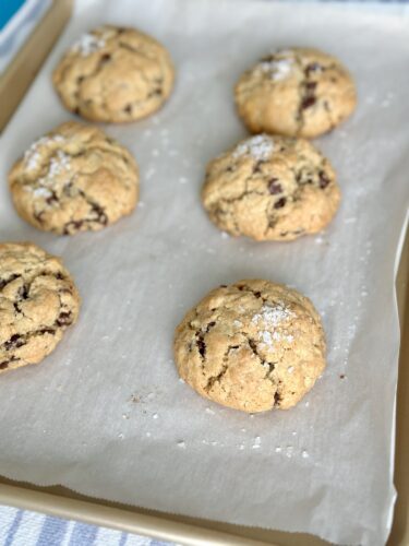 giant bakery style cookies