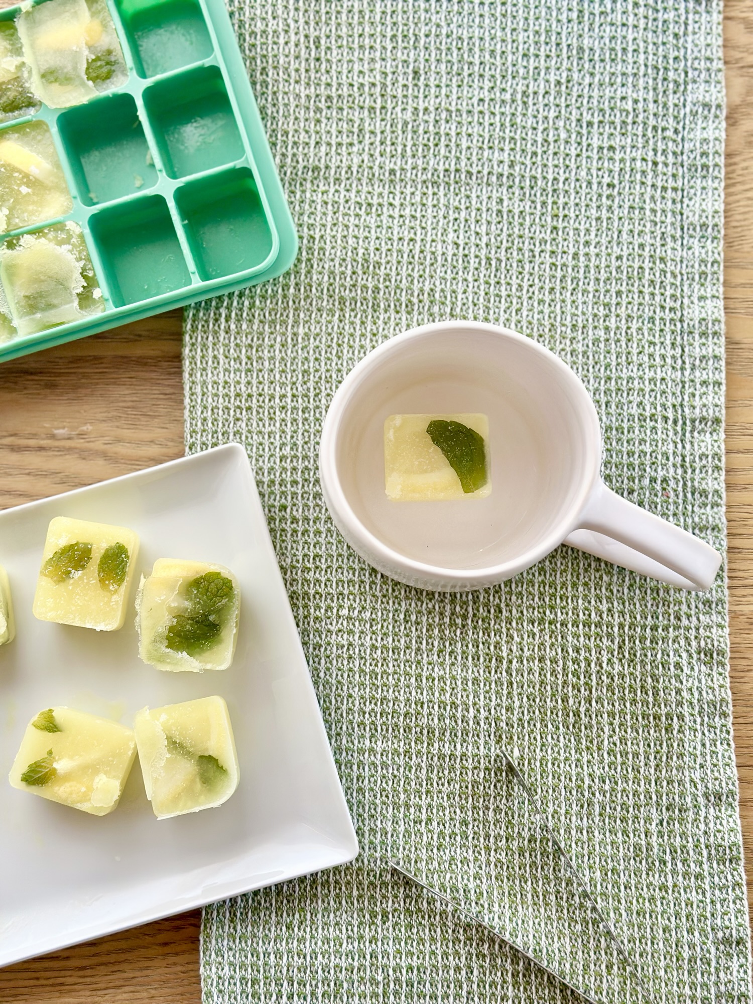 Lemon Mint Ginger Tea Cubes: The Make-Ahead Recipe That Changed My Morning Routine